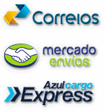 Formas de Envio - Correios - Mercado Envios -  Azul Carga Express